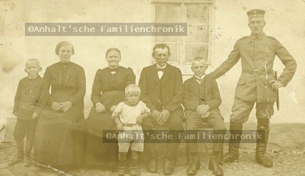 Familie Weise um 1917